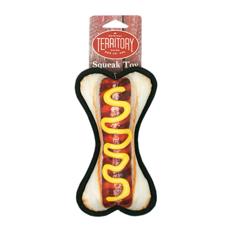 Territory Hot Dog Bone Toy