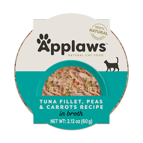 Applaws Natural Tuna Fillet with Peas & Carrots in Broth Wet Food for Cats