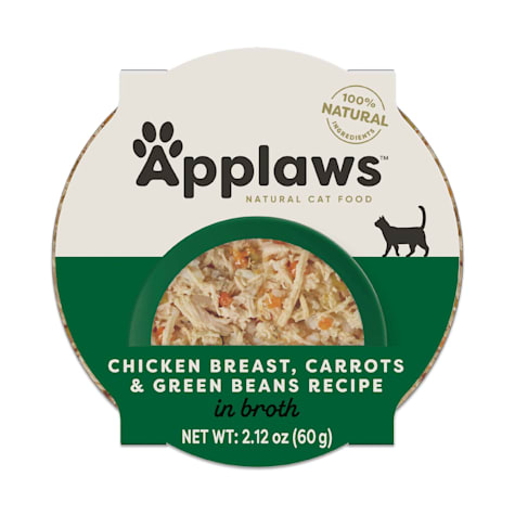 Applaws Natural Chicken Breast with Carrots & Green Beans in Broth Wet Food for Cats