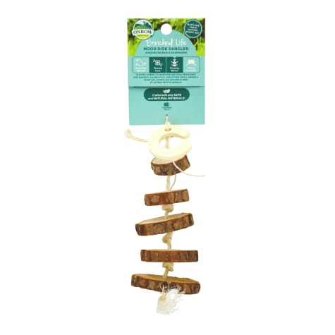 Oxbow Enriched Life Wood Disk Dangler for Guinea Pig