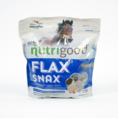 Manna Pro Nutrigood Flax Snax Horse Treats Enriched with Biotin