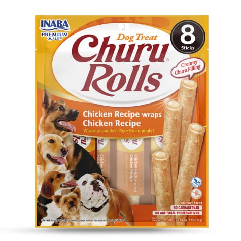 Inaba Churu Rolls Chicken Wraps Chicken Recipe Dog Treats