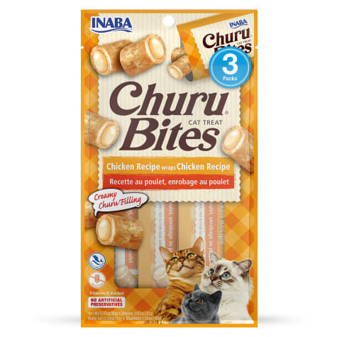 Inaba Churu Bites Chicken Wraps Chicken Cat Treats