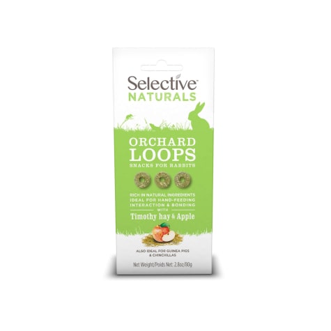 Supreme Science Selective Naturals Orchard Loops with Timothy Hay & Apple for Rabbits