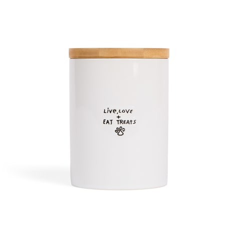 EveryYay Live, Love and Eat Dog Treats Jar