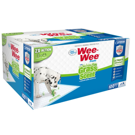 Four Paws Wee-Wee Grass Scented Puppy Pads