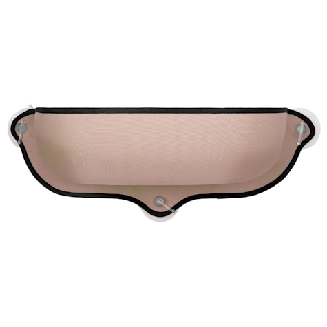 Pet Life Brown 'Gravity-Lounge' Suction Cup Kitty Cat Lounger and Bed