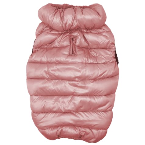 Pet Life Pink 'Pursuit' Quilted Ultra-Plush Thermal Dog Jacket