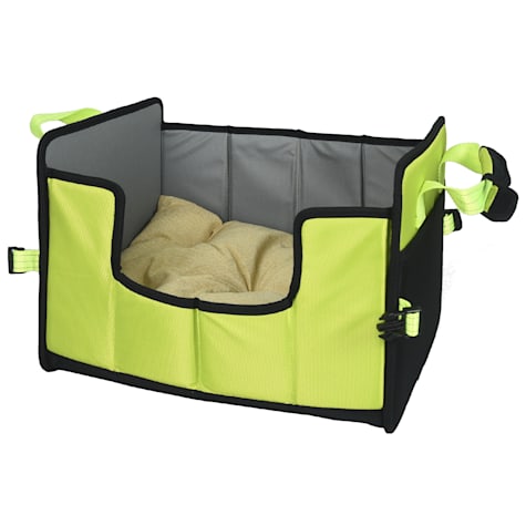 Pet Life Green 'Travel-Nest' Folding Travel Cat and Dog Bed