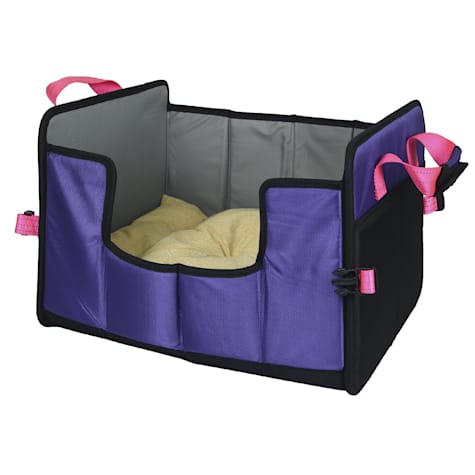 Pet Life Purple 'Travel-Nest' Folding Travel Cat and Dog Bed