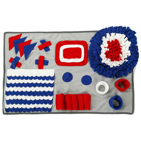 Pet Life Grey 'Sniffer Snack' Interactive Feeding Pet Snuffle Mat