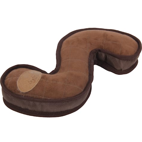 Pet Life Brown 'The Outpack' Durable Oxford Nylon and Mesh Squeaking Plush Dog Toy