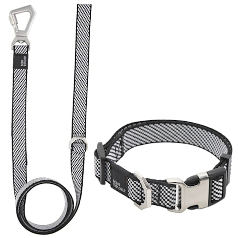 Pet Life Grey 'Escapade' Outdoor Series 2-in-1 Convertible Dog Leash and Collar