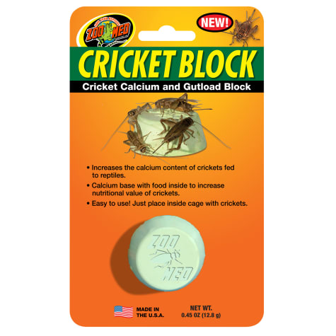 Zoo Med Cricket Calcium & Gutload Block