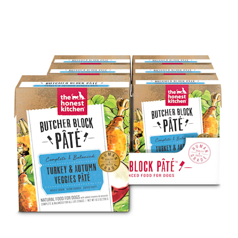 The Honest Kitchen Butcher Block Pate: Turkey & Autumn Veggies Pate Wet Dog Food