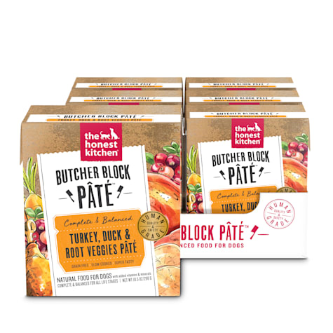 The Honest Kitchen Butcher Block Pate: Turkey, Duck & Root Veggies Pate Wet Dog Food