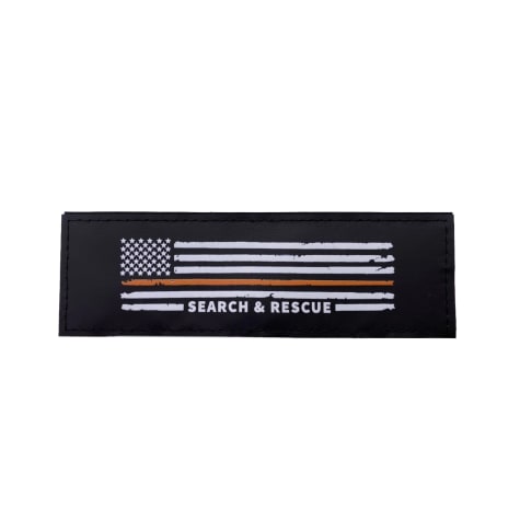 Julius-K9 Orange Line USA Flag Patch for Dogs