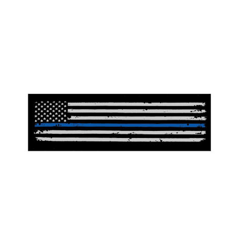 Julius-K9 Blue Line USA Flag Patch for Dogs