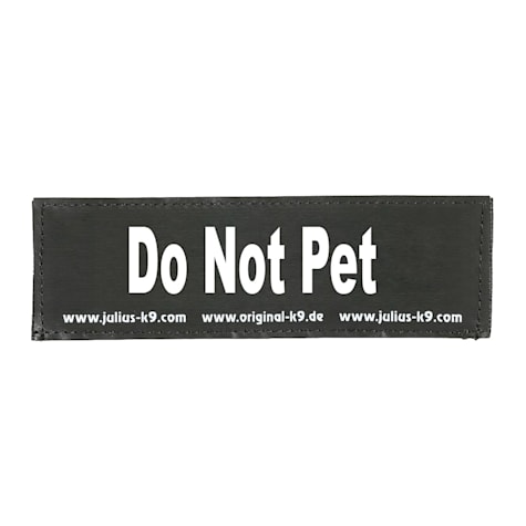 Julius-K9 Do Not Pet Patch for Dogs