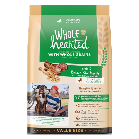 WholeHearted Whole Grains Lamb and Rice Recipe Dry Dog Food
