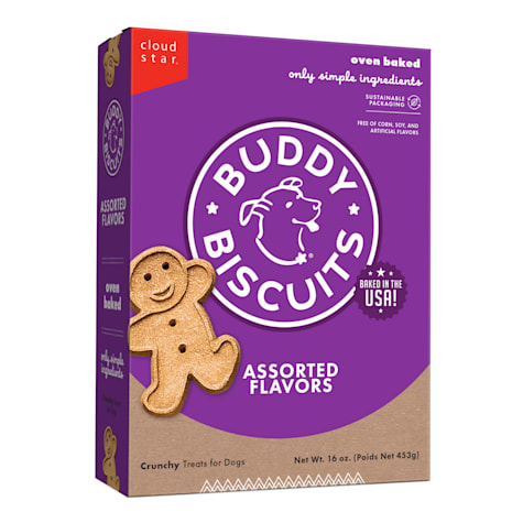 Buddy Biscuits Assorted Flavors Crunchy Dog Treats