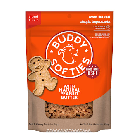 Buddy Biscuits Softies Peanut Butter Soft & Chewy Dog Treats