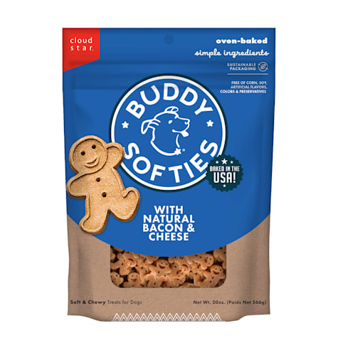 Buddy Biscuits Bacon & Cheese Softies Soft & Chewy Dog Treats