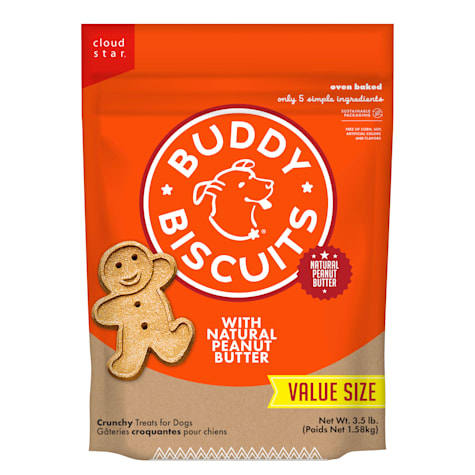 Buddy Biscuits Peanut Butter Crunchy Dog Treats