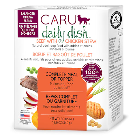 CARU Daily Dish Beef with Chicken Stew Wet Dog Food