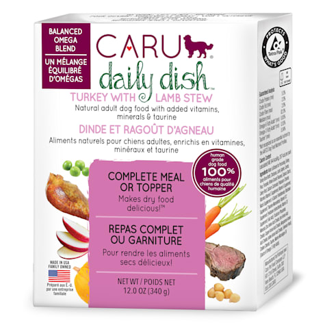 CARU Daily Dish Turkey with Lamb Stew Wet Dog Food