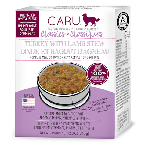 CARU Classics Turkey with Lamb Stew Wet Dog Food
