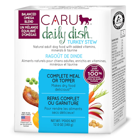CARU Daily Dish Turkey Stew Wet Dog Food