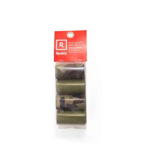 Reddy Green Camo Waste Bags for Dogs