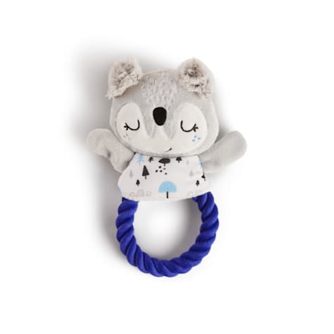 Leaps & Bounds Fox with Rope Dog Toy