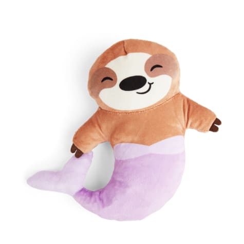 Petco Plush Sloth Mermaid Toy for Dogs