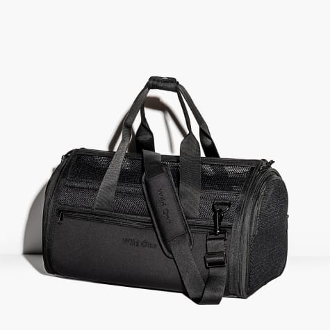 Wild One Black TSA Travel Carrier for Dogs