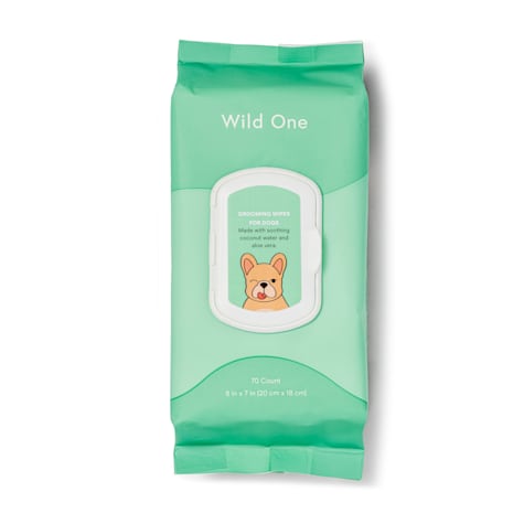 Wild One Eucalyptus-Mint Dog Grooming Wipes