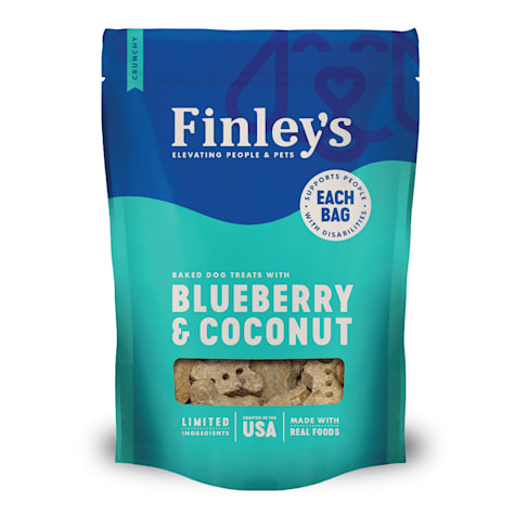 Finley's Blueberry & Coconut Crunchy Biscuit Dog Treats