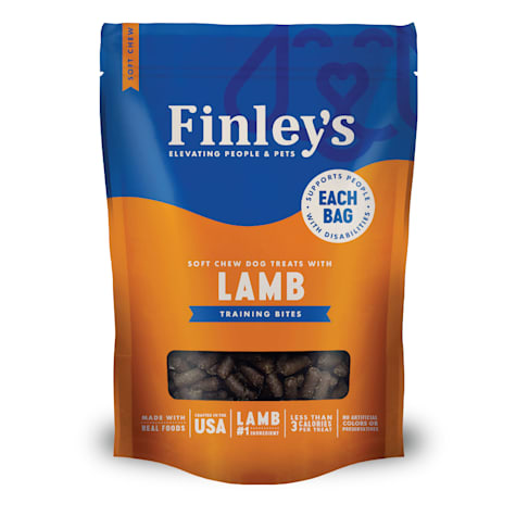 Finley's Lamb Recipe Soft Chew Training Bite Dog Treats