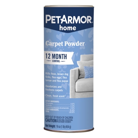 PetArmor Home Defense Pet Carpet Powder for Fleas and Ticks