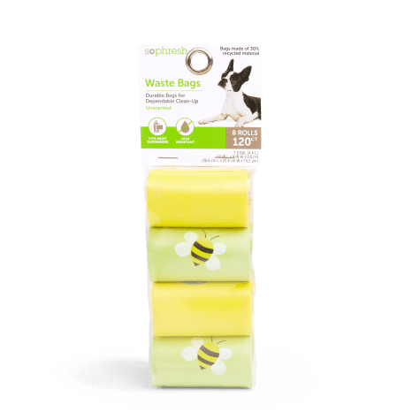 So Phresh Honeycomb Waste Bags for Dogs with 30 Refill Rolls