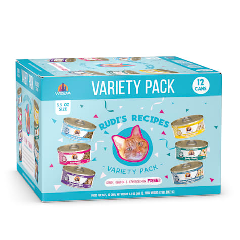 Weruva Classics Rudi's Recipes Variety Pack Wet Cat Food
