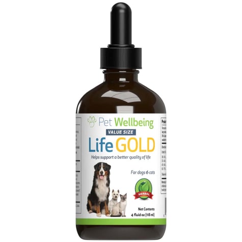 Pet Wellbeing Life Gold Natural Cancer Support Supplement for Dogs