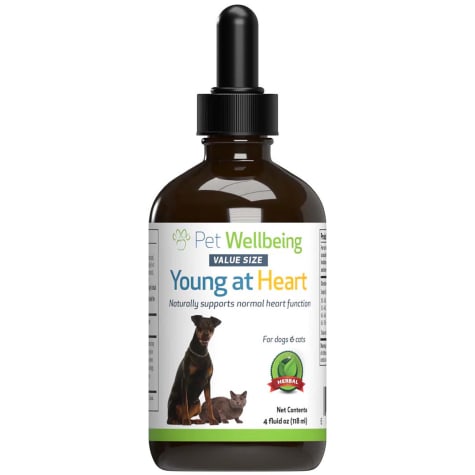Pet Wellbeing Young at Heart Natural Dog Heart Support Supplement