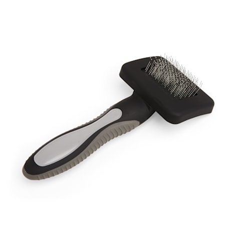 Well & Good Black Mini Cushion Slicker Dog Brush