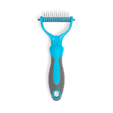 Well & Good Prostyle Dual-Sided Shedding Rake for Dogs