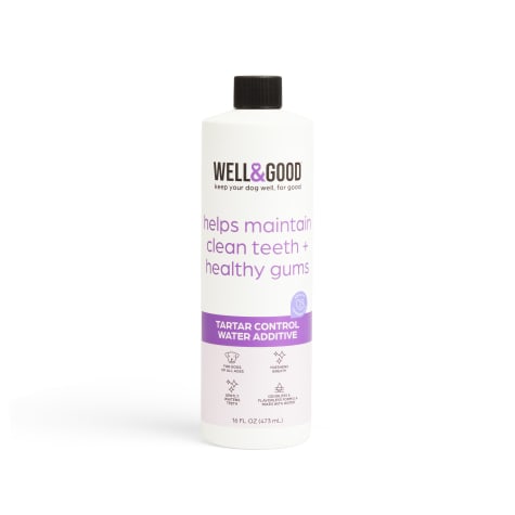 Well & Good Tartar Control Water Additive for Dogs