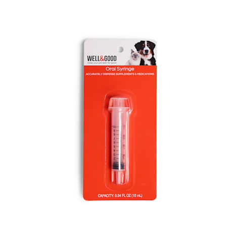 Well & Good Dog Oral Feeding Syringe
