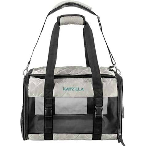 Katziela Quilted Companion Gray Pet Carrier