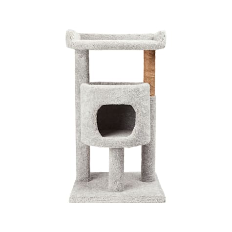 EveryYay Lookout Loft Cat Tree with Carpet Diner and Condo